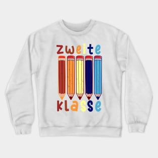 Stifte Zweite Klasse Schulbeginn T shirt Crewneck Sweatshirt